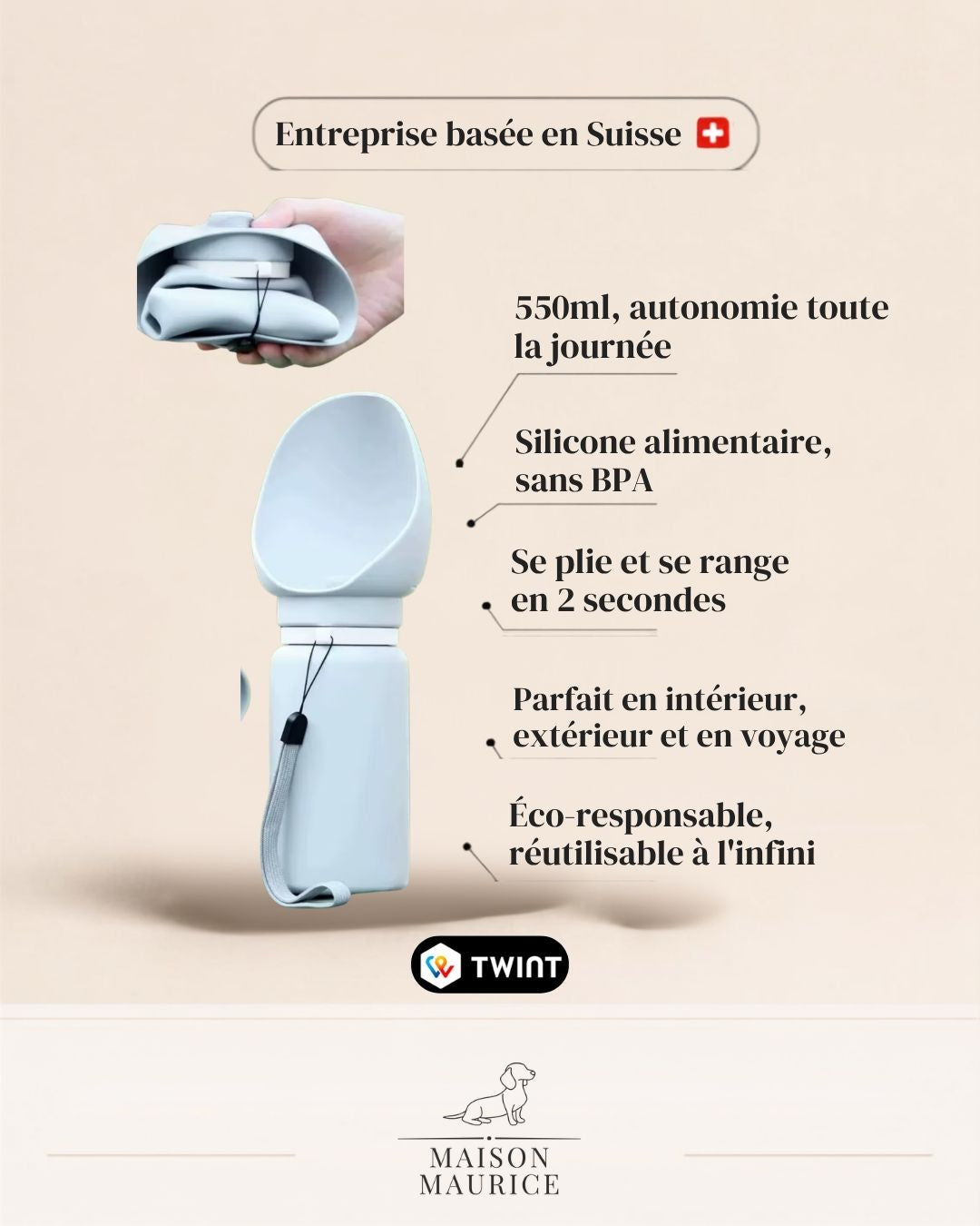 Sling mains libres Maison Maurice