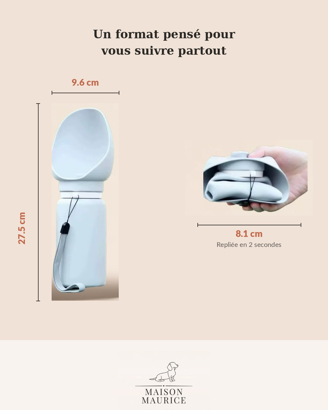 Sling mains libres Maison Maurice